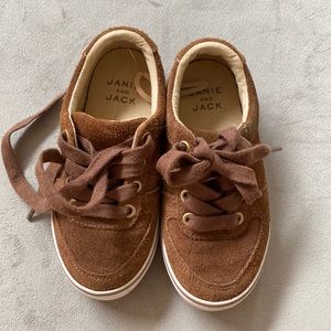 Janie and Jack boys suede shoes